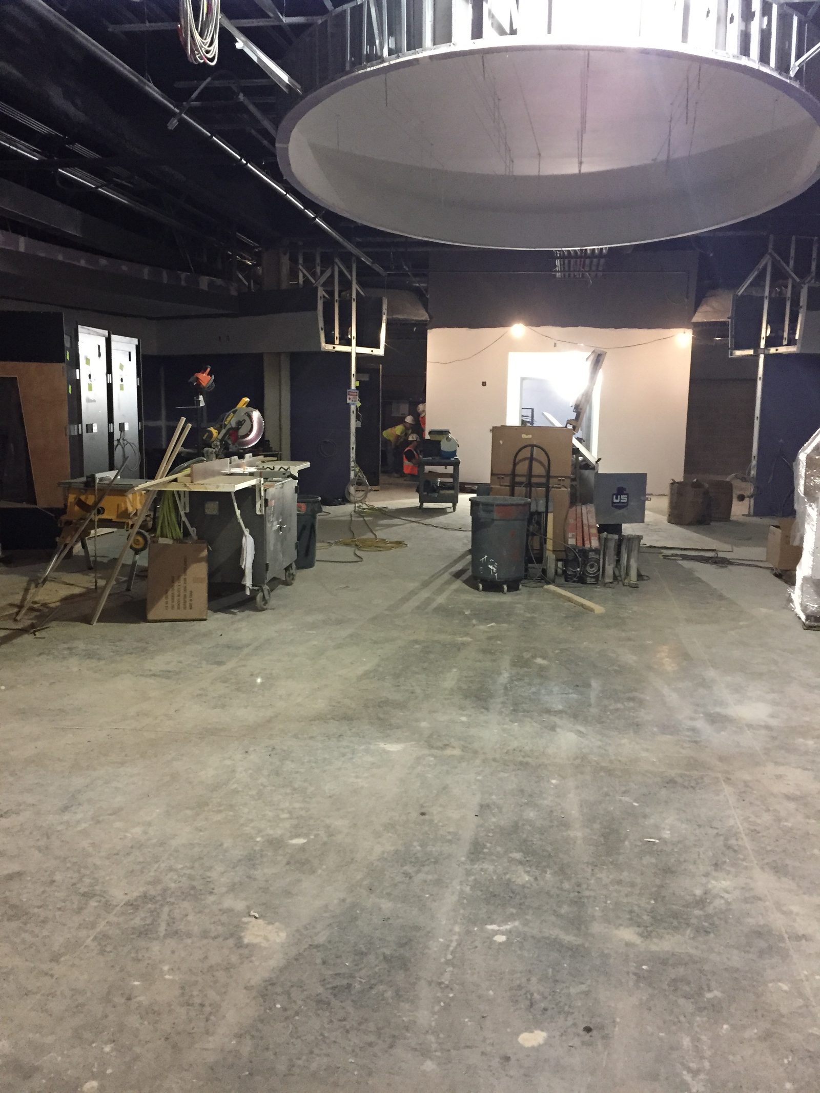 Commercial interior buildout