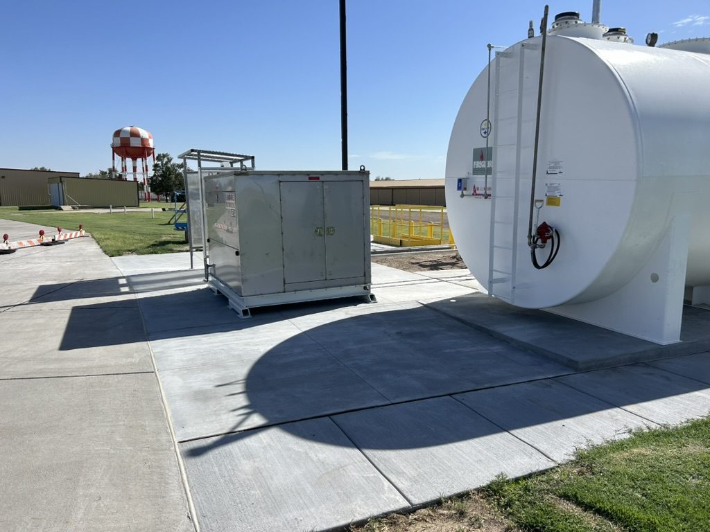 Above-ground fuel storage