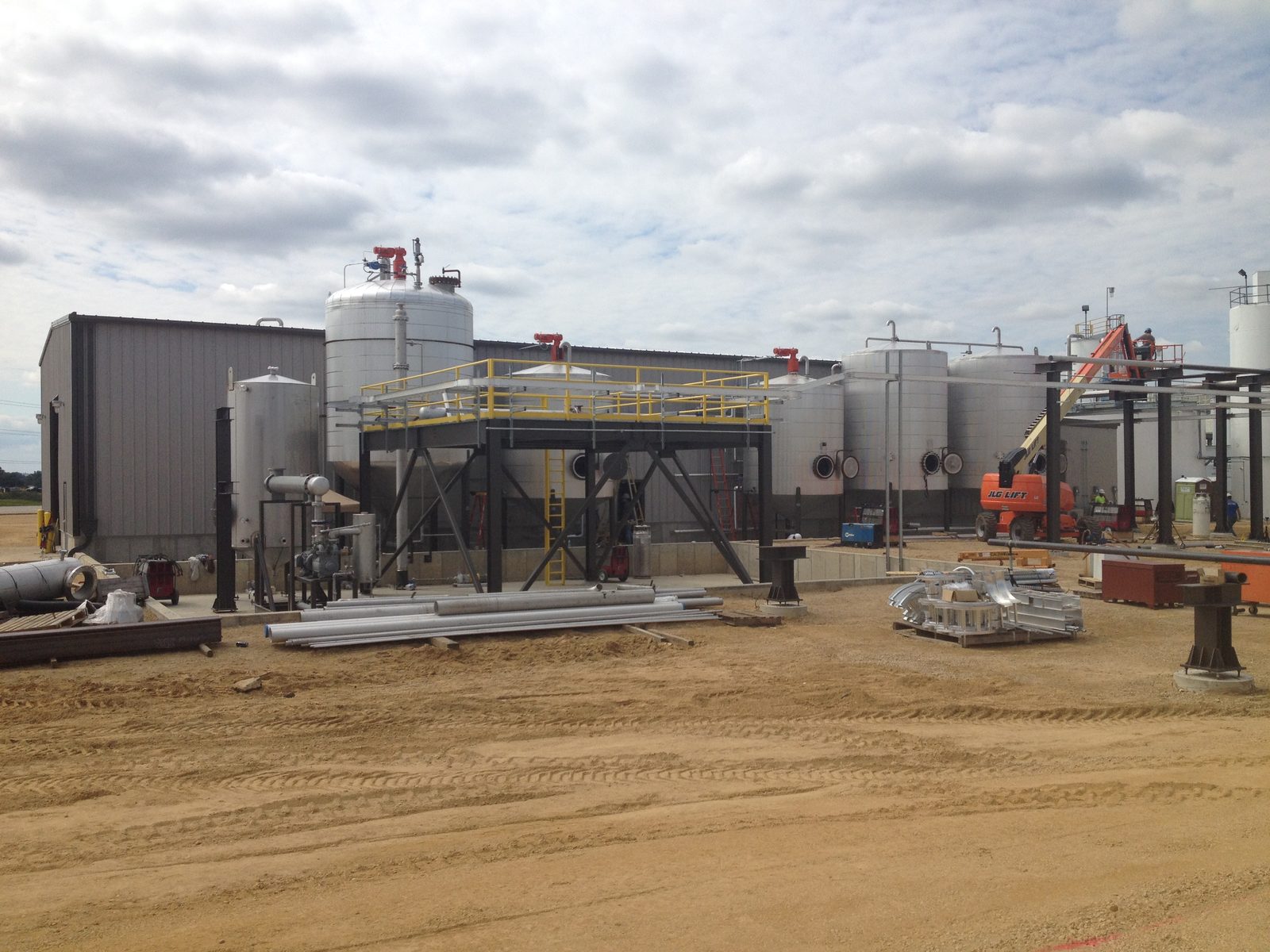Industrial process facility