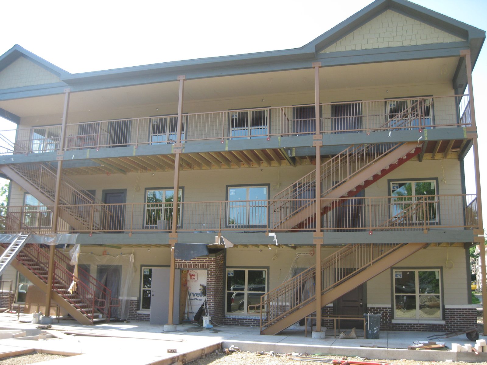 Multifamily residential construction
